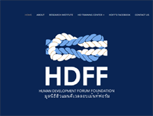 Tablet Screenshot of hdff.org